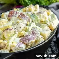 Mustard Potato Salad easy potluck recipe