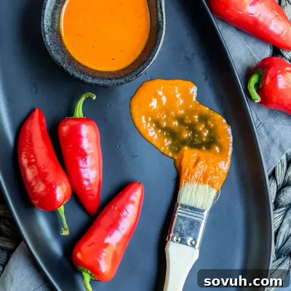 Peri Peri Sauce is a spicy sauce for chicken, perfect as a marinade or dip