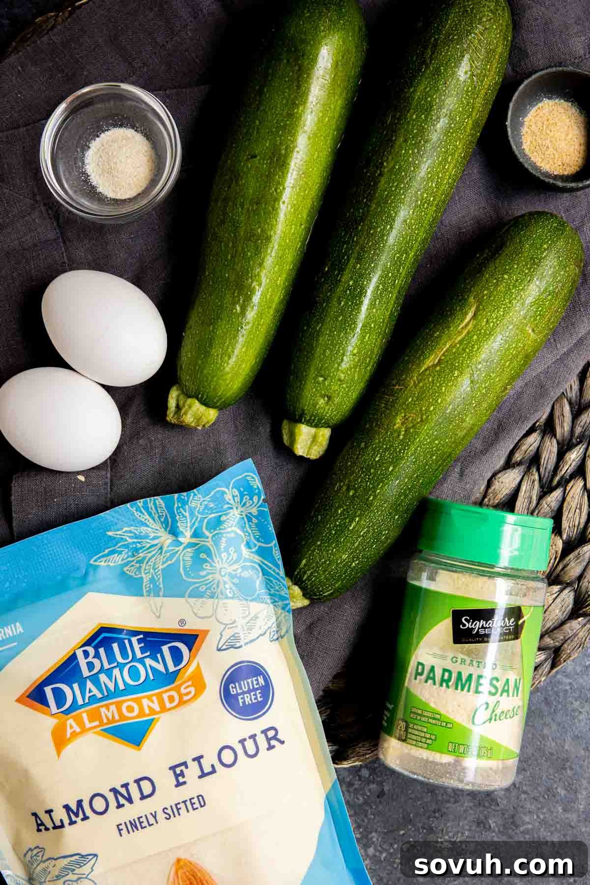 Air Fryer Zucchini ingredients