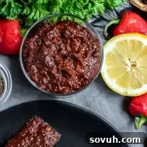 Harissa Paste in a cup