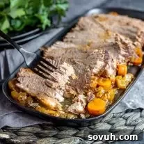 Instant Pot Brisket on a fork