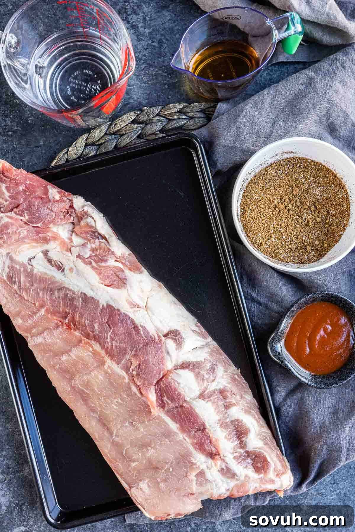 Instant Pot Ribs ingredients