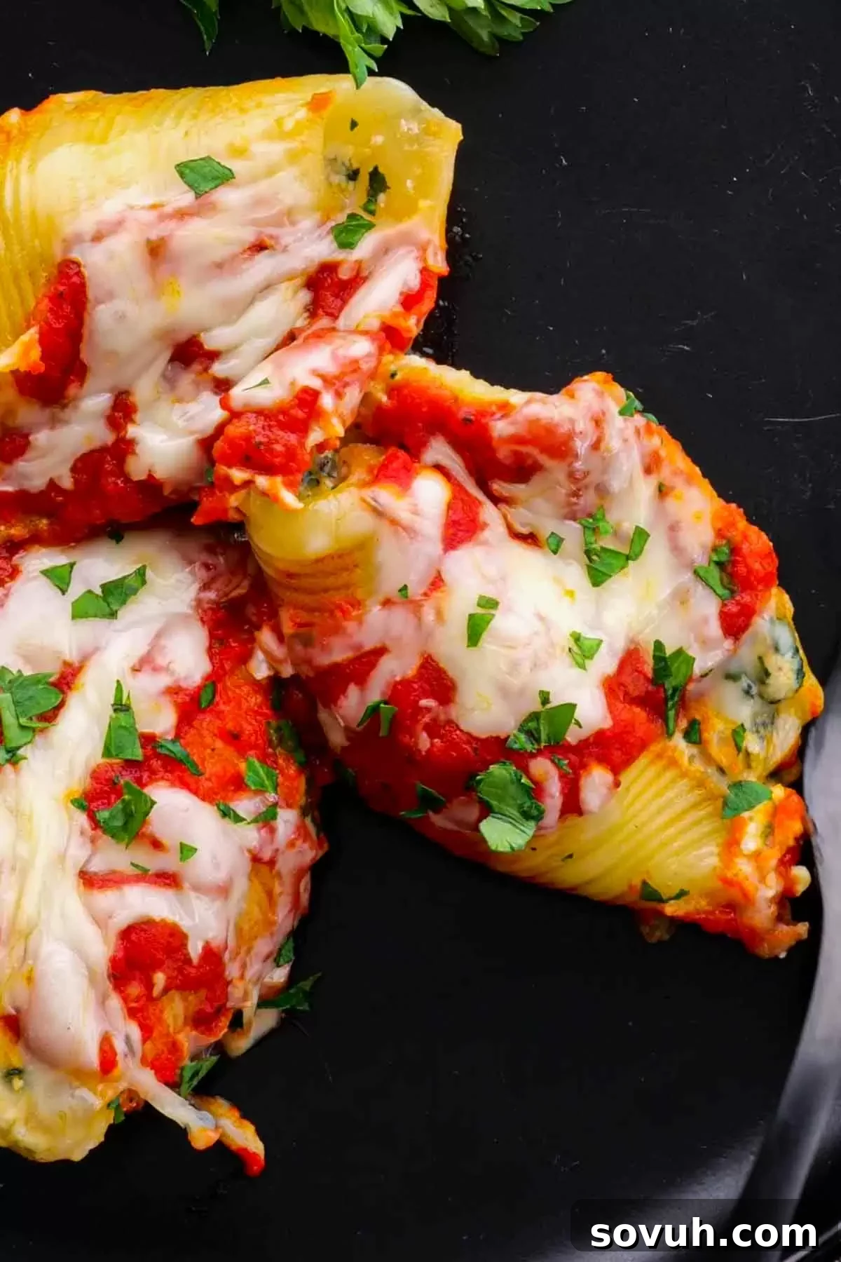 plate with Stuffed Shells
