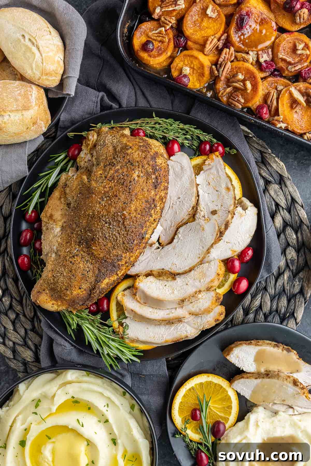 Slow Cooker Turkey Breast for Thanksgiving