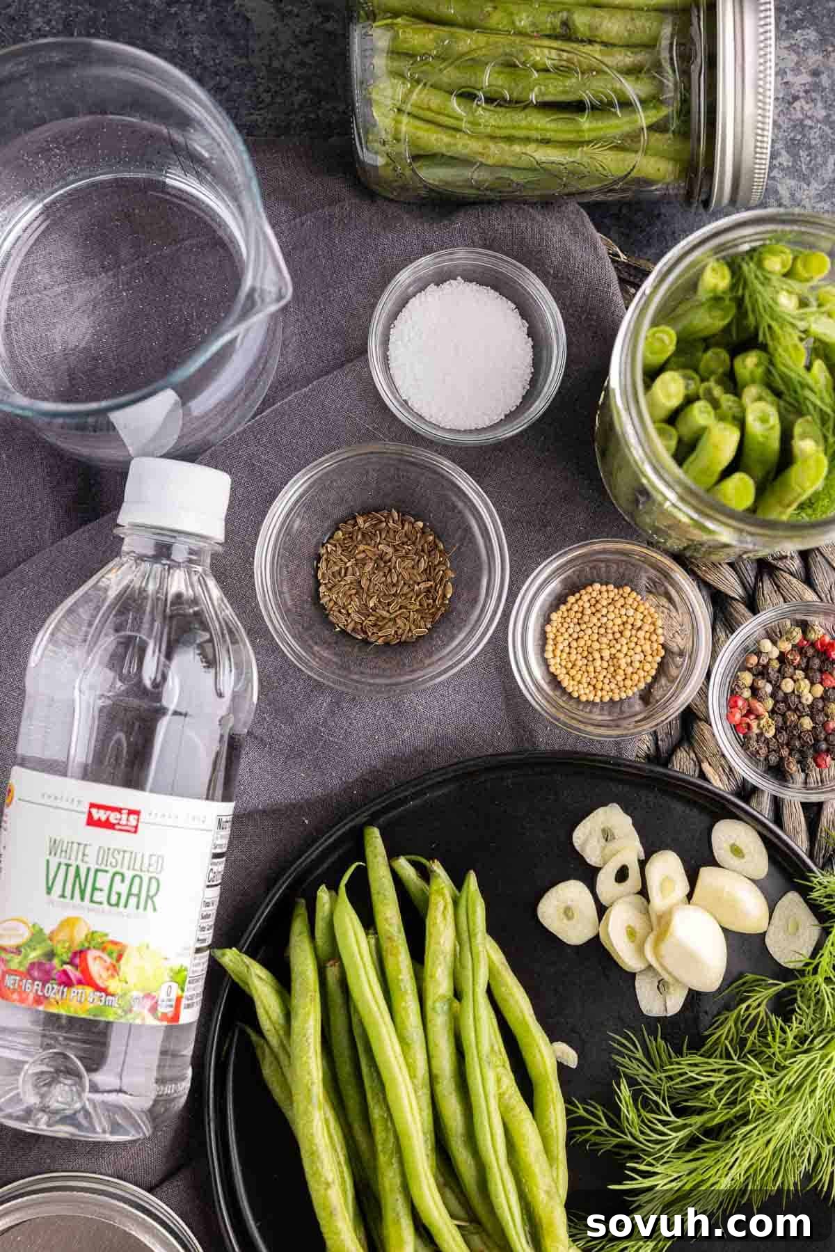 ingredient pickled green beans