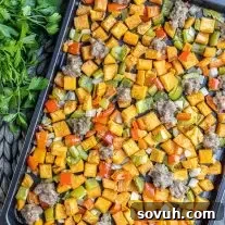 Sweet Potato Hash with peppers