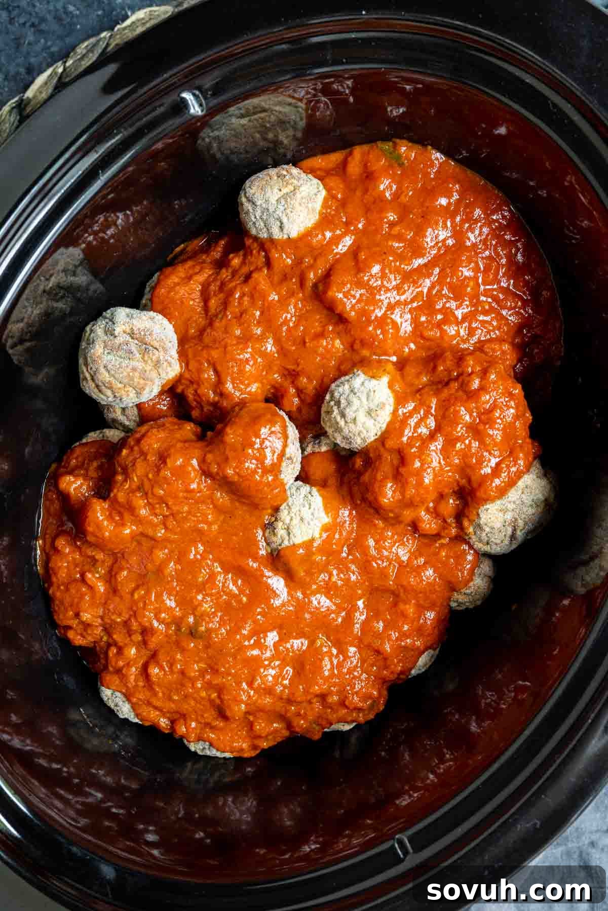 How to make Frozen Meatballs in the Crock Pot