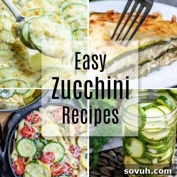 Easy zucchini recipes for everything from baked casseroles, to fried zucchini, to healthy, low carb, and keto recipes. Easy zucchini recipes that can be sides or dinner, pasta or chips, noodles or stuffed. Make a zucchini lasagna or zucchini soup. We've got a zucchini recipe for everyone!