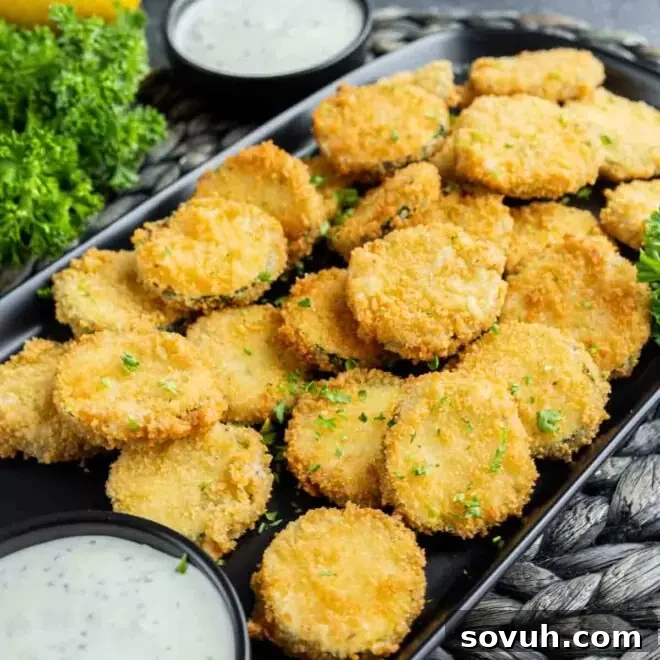 crispy Zucchini Fritte on a platter with lemon aioli