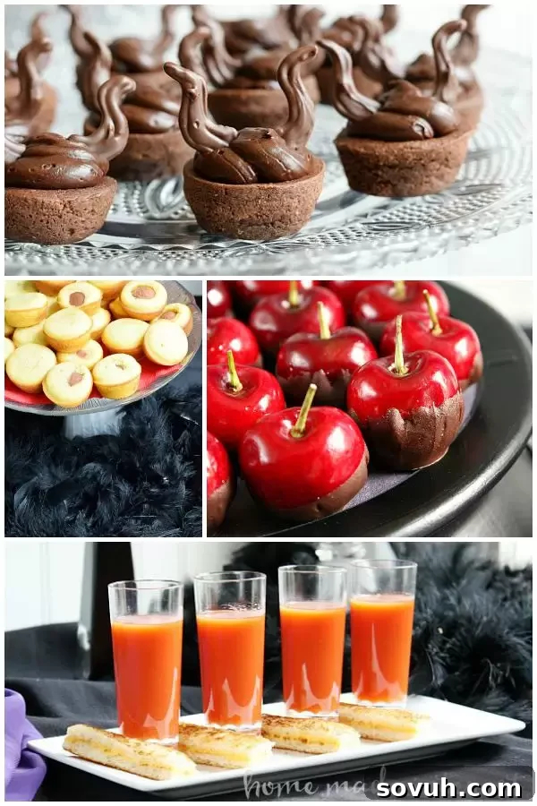 Delicious and easy Disney Descendants party food ideas, perfect for a villain-themed celebration