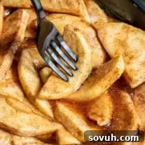 Thumbnail of tender and juicy Cinnamon Sugar Baked Apple Slices