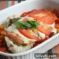 Grouper Caprese featured recipe image, perfect for easy weeknight meals.