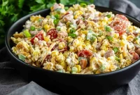 Southern Cornbread Salad Recipe for Potlucks and BBQs