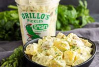 Creamy Dill Pickle Potato Salad with Tangy Dressing